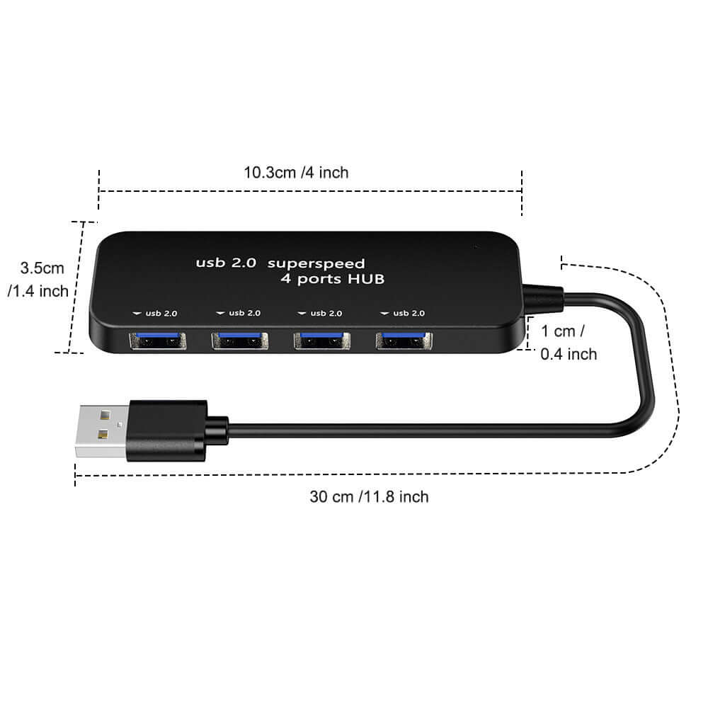 4 Port USB Hub